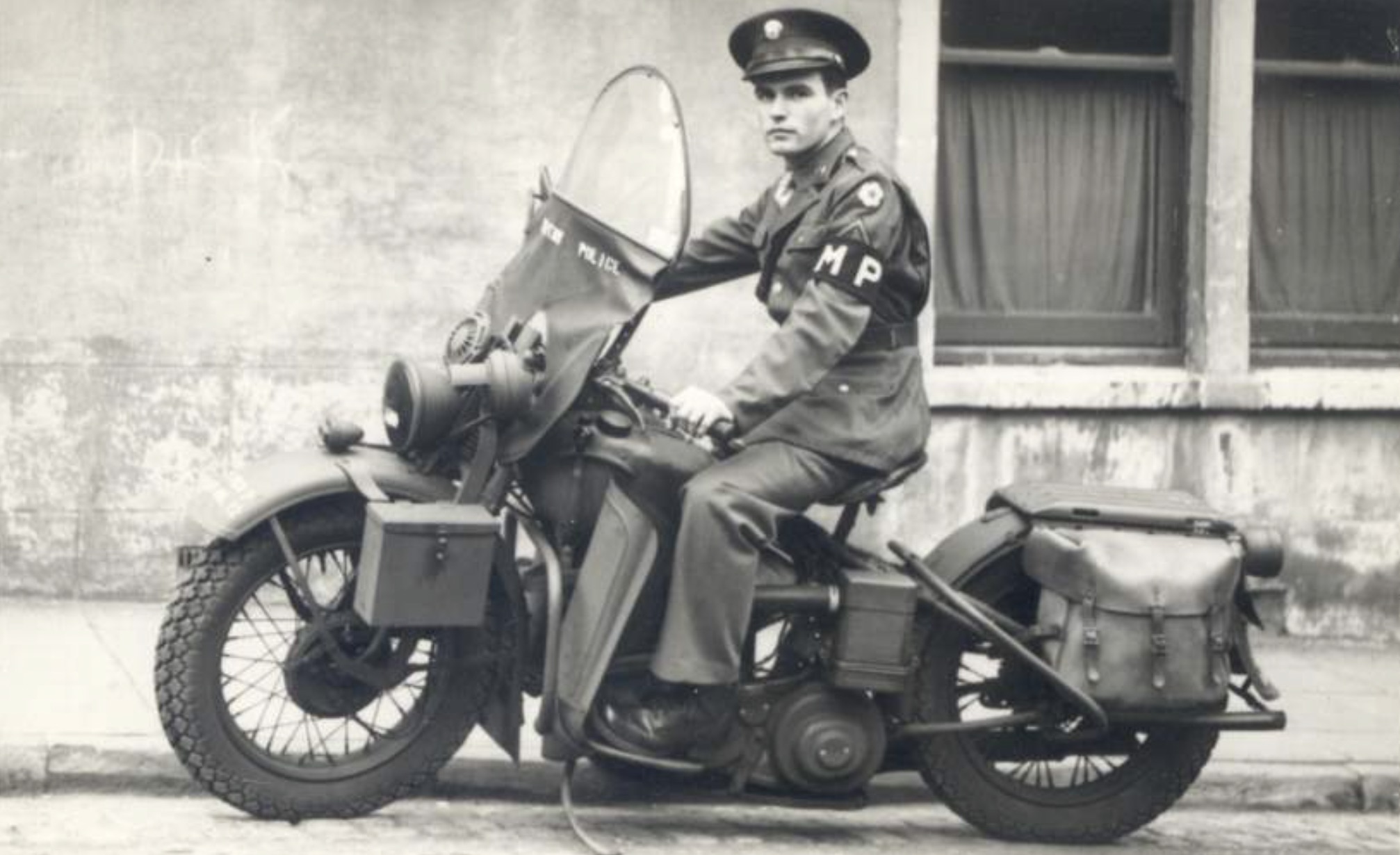 Military police officer in France.